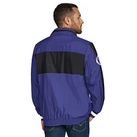Men's Tommy Hilfiger Purple Baltimore Ravens Gael Lightweight Half-Zip Pullover Hoodie Jacket
