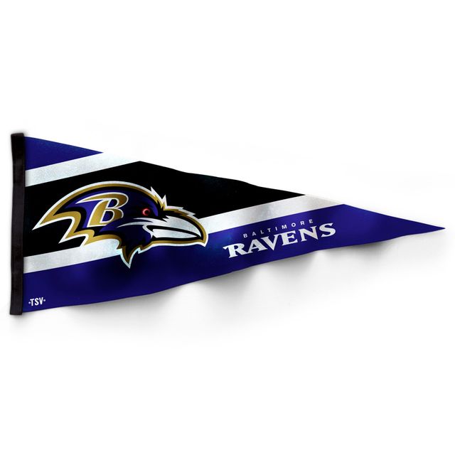 The Sports Vault Baltimore Ravens - Fanion de collection 12'' x 30''