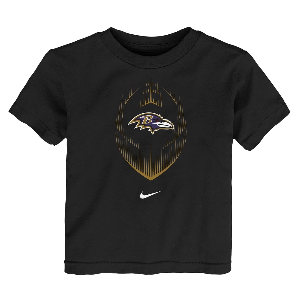 Toddler Nike  Black Baltimore Ravens Legend Icon Performance T-Shirt