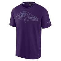 Unisex Fanatics  Purple Baltimore Ravens Elements Iconic T-Shirt