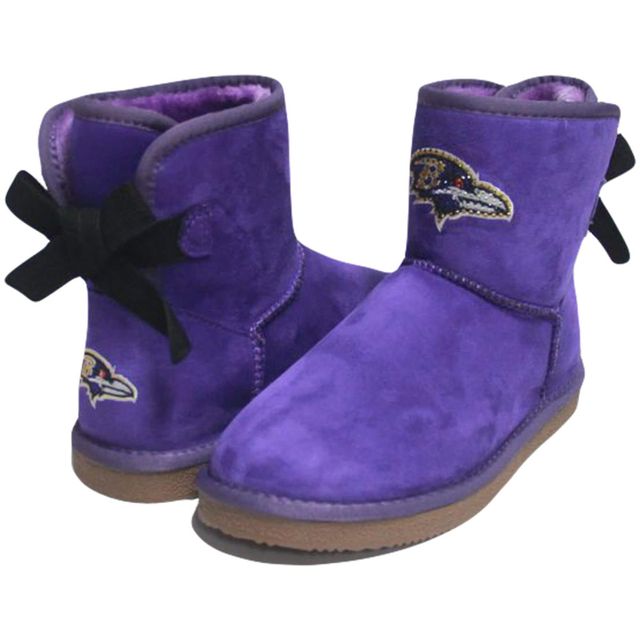 Bottes Cuce Baltimore Ravens Low Team Ribbon pour femme