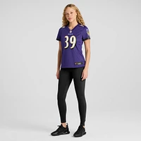 Women's Nike Duron Harmon  Purple Baltimore Ravens Game Jersey