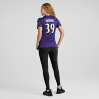 Women's Nike Duron Harmon  Purple Baltimore Ravens Game Jersey