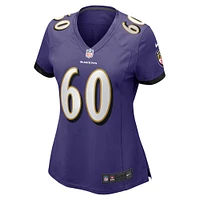 Women's Nike Kyle Fuller  Purple Baltimore Ravens Game Jersey
