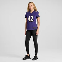 Women's Nike Patrick Ricard Purple Baltimore Ravens Game Jersey