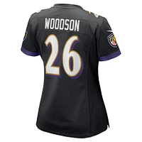 Women's Nike Rod Woodson Black Baltimore Ravens Retired Player Jersey