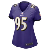 Women's Nike Tavius Robinson  Purple Baltimore Ravens Game Jersey