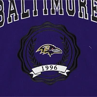 Women's Tommy Hilfiger Purple Baltimore Ravens Becca Drop Shoulder Pullover Hoodie