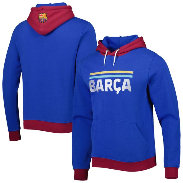Sweat à capuche Barcelona Outdoor homme bleu
