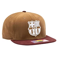 Men's Brown Barcelona Cognac Fitted Hat