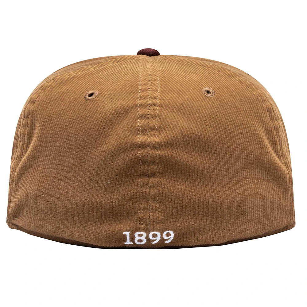 Men's Brown Barcelona Cognac Fitted Hat