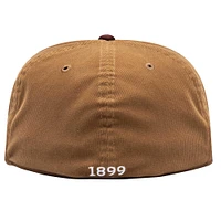 Men's Brown Barcelona Cognac Fitted Hat