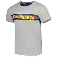 Men's Heathered Gray Barcelona Foundation T-Shirt