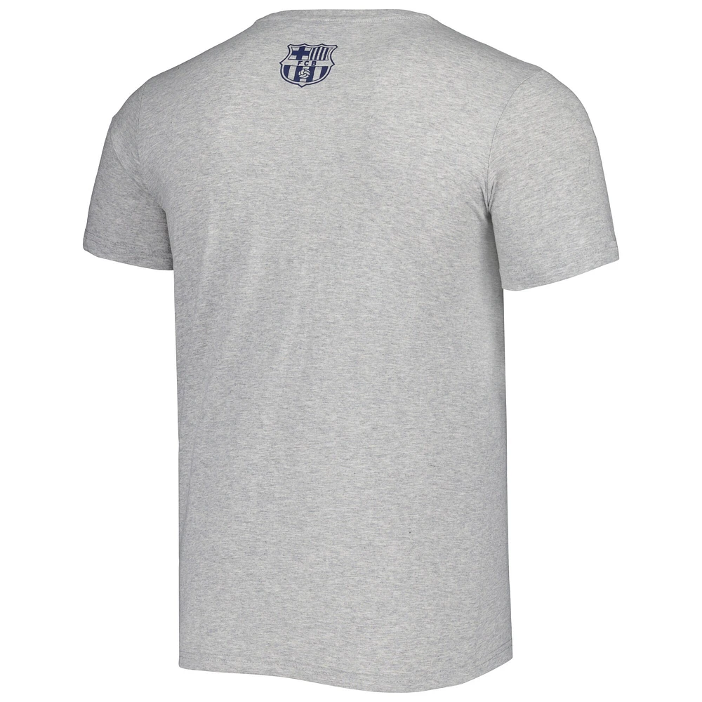 Men's Heathered Gray Barcelona Foundation T-Shirt