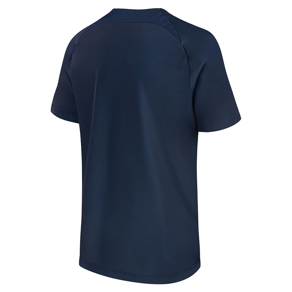 Men's Nike Navy Barcelona 2022/23 Away Pre-Match Top