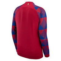 Men's Nike  Red Barcelona 2023/24 Academy Pro Anthem Raglan Performance Full-Zip Jacket