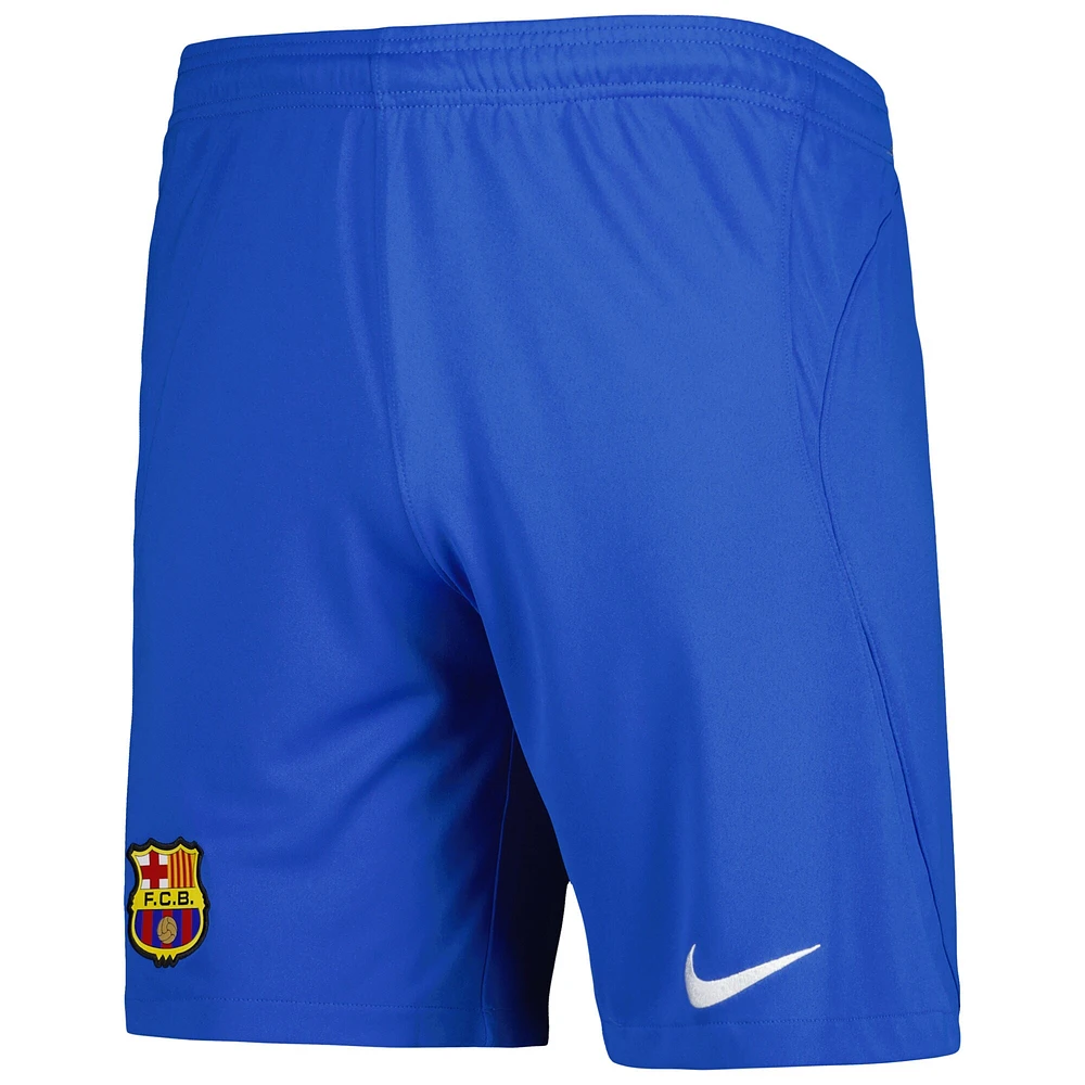Men's Nike Royal Barcelona 2023/24 Away Stadium Performance Shorts