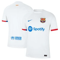 Maillot Nike Barcelona 2023/24 Extérieur Stadium Replica Homme Blanc