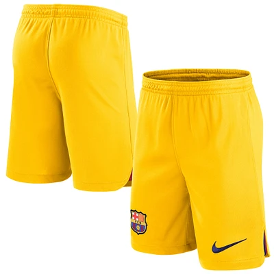 Short Nike Barcelona Stadium Fourth Performance Replica pour homme - Jaune