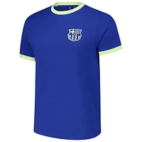 Men's  Royal Barcelona Goal Line Ringer T-Shirt