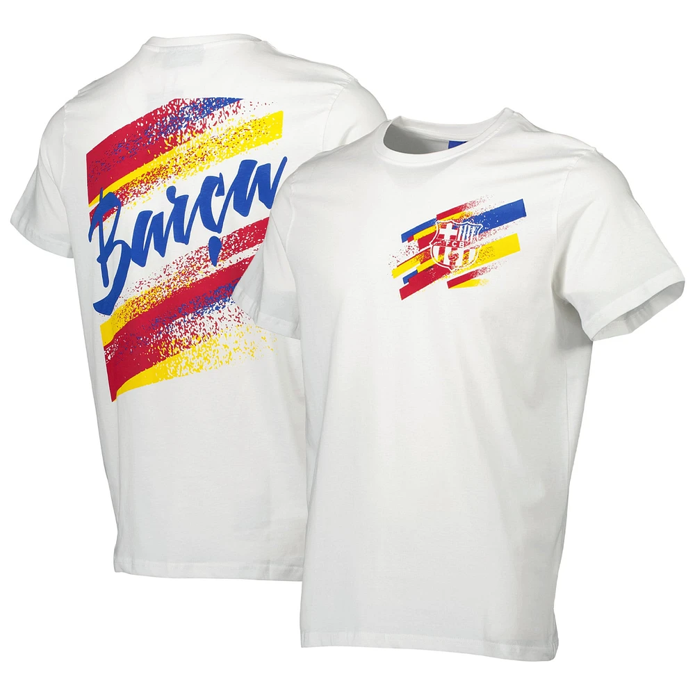 Men's White Barcelona Vintage Club T-Shirt