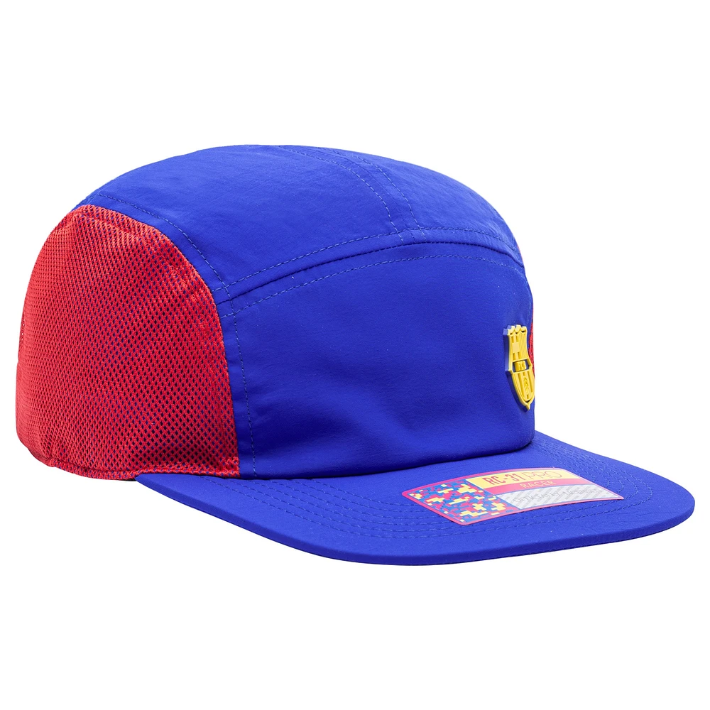 Unisex Blue Barcelona Wing Racer Adjustable Hat