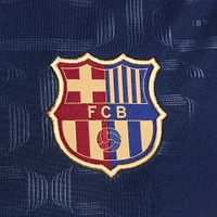 Women's Nike  Navy Barcelona 2024/25 Academy Pro Pre-Match Performance Top