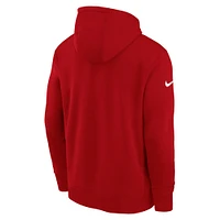 Women's Nike Red Barcelona Essential Pullover Hoodie