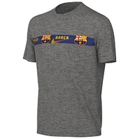 Youth Nike Heather Gray Barcelona Repeat T-Shirt