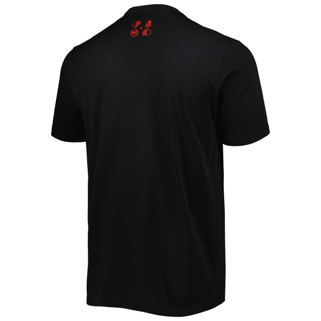 T-shirt style de vie Bayern Munich adidas noir pour homme