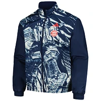 Men's adidas  Blue Bayern Munich 2023/24 Reversible Anthem Full-Zip Jacket