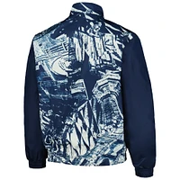 Men's adidas  Blue Bayern Munich 2023/24 Reversible Anthem Full-Zip Jacket