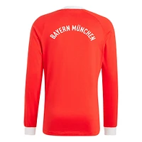 Men's adidas Originals Red Bayern Munich Energy Drop '70s Long Sleeve Jersey
