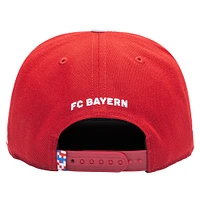 Unisex Red Bayern Munich Offshore Snapback Hat