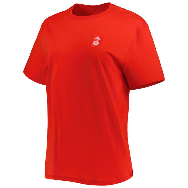 T-shirt rouge adidas Bayern Munich DNA pour femme