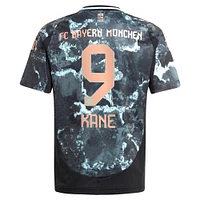 Youth adidas Harry Kane Black Bayern Munich 2024/25 Away Replica Player Jersey