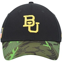 Men's Nike Black/Camo Baylor Bears Veterans Day 2Tone Legacy91 Adjustable Hat