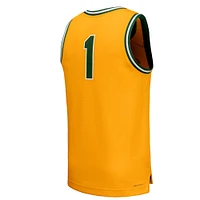 Men's Nike  Gold Baylor Bears Retro Replica Basketball Jersey