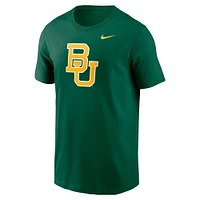 T-shirt Nike vert avec logo Baylor Bears pour homme