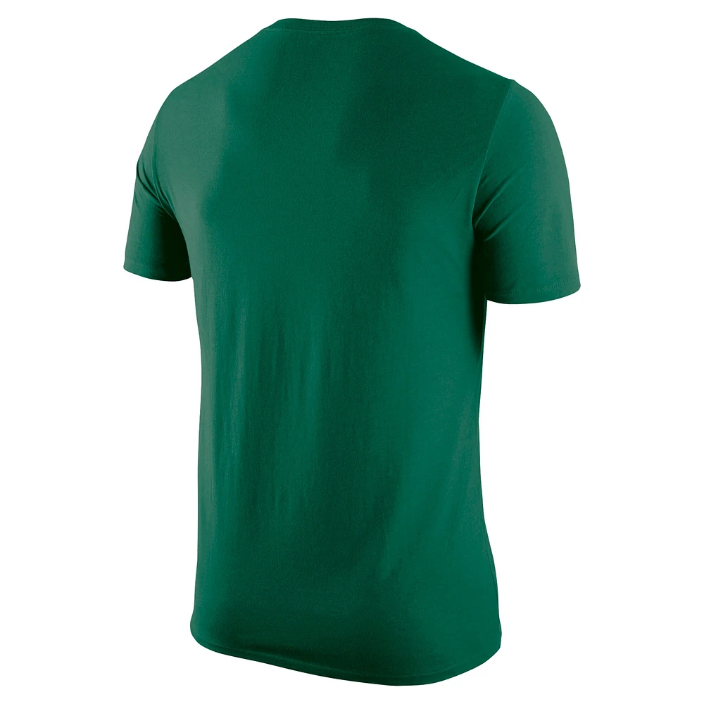 T-shirt Nike vert avec logo Baylor Bears pour homme