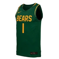 Men's Nike  Green Baylor Bears Replica Basketball Jersey