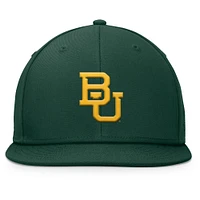 Men's Top of the World Green Baylor Bears Fundamental Snapback Hat