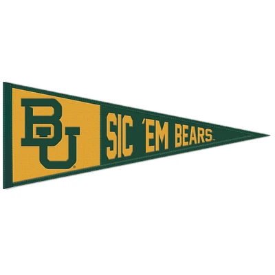 Fanion à slogan WinCraft Baylor Bears 13" x 32"