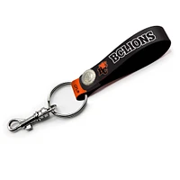  BC Lions Personalized Leather Loop Keychain