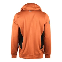 Men's New Era  Orange BC Lions Sideline Clutch Performance Pullover Hoodie
