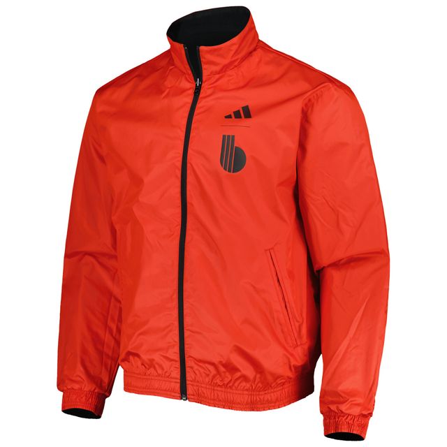 Veste Homme adidas Rouge/Noir Belgium National Team AEROREADY Reversible Anthem Full-Zip Jacket