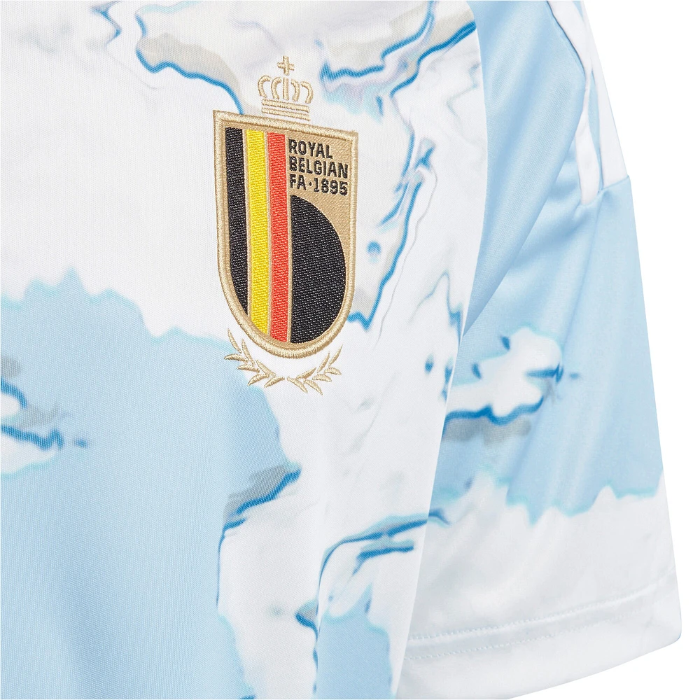 Women's adidas White Belgium National Team 2023 Away Replica Jersey