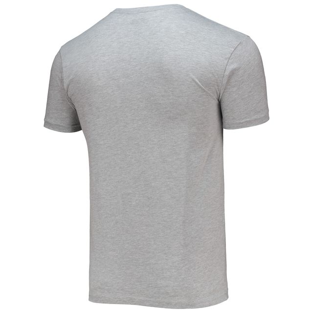 T-shirt Bill Elliott Legends gris chiné avec drapeau à damier pour homme