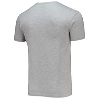 Men's Checkered Flag Heathered Gray Bill Elliott Legends T-Shirt