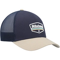 Men's Billabong Navy Walled Trucker Adjustable Snapback Hat